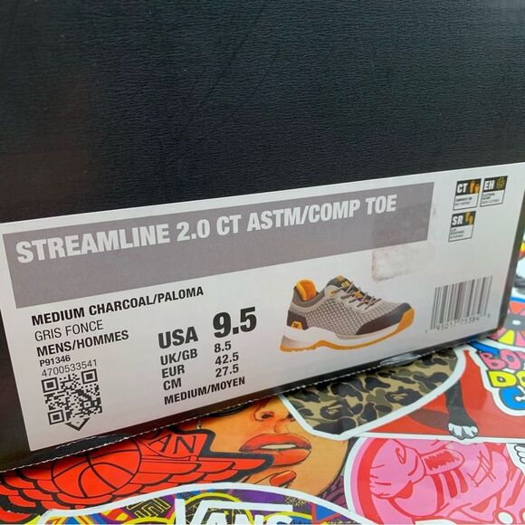 Caterpillar Streamline 2.0 Composite Toe Size 9.5 Mens - Picture 14 of 14